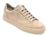Cumpara ieftin Pantofi sport GEOX gri, U55LDA, din piele intoarsa
