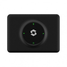 iSEN Smart Box pentru Tesla T2C Negru, 4G, iPhone 6 sau iOS 10+, Tesla OS, Bluetooth 4.2, Wi-fi, GPS, Asistent vocal Siri, Indicator LED