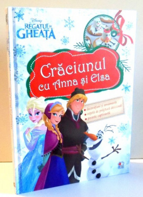 CRACIUNUL CU ANNA SI ELSA de JOANNA TOLLOCYKO , AMY WEINGARTTNER , ILUSTRATII de PIOTR SYNDOMAN , 2014 foto