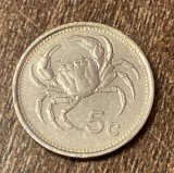 C50 - Moneda foarte veche - Malta - 5 centi - 1986
