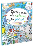 Cartea Mea De Colorat Cu Jocuri, - Editura Gama