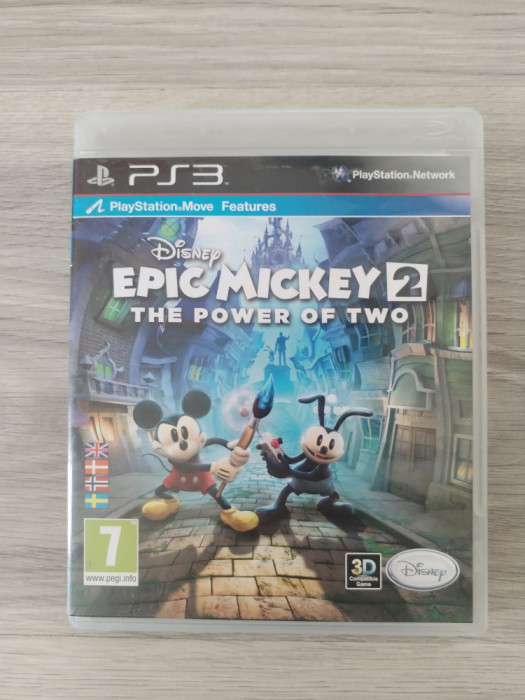 Epic Mickey 2 The Power of Two Joc Playstation 3 PS3