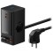 Prelungitor Baseus GaN3 Pro PowerStrip, 65W, 3.25A,1 x USB-A - 1 x USB-C - 2 x Schuko, Negru PSLR000301