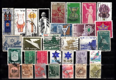 A7 T3 13 - Timbre foarte vechi - Israel foto