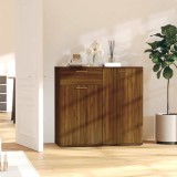 vidaXL Dulap, stejar maro, 80x36x75 cm, lemn compozit