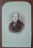Fotografie tip CDV, barbat, sfarsit de secol XIX