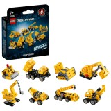 LEGO Technic Masini impunatoare, set surpriza cu vehicul de santier