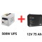 Volt Polska Alimentare ne&icirc;ntreruptibilă pentru pompe de circulație 500W + Green Cell acumulator 75Ah