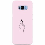 Husa silicon pentru Samsung S8 Plus, Simple Love