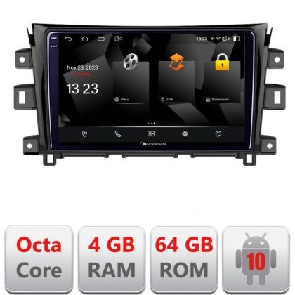 Navigatie NIssan Navara 2017- 5510-NAVARA17 Android Octa Core 720p 4+64 DSP 360 camera carplay android auto CarStore Technology