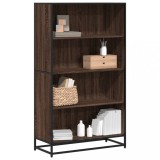Gossi biblioteca, stejar maro, 80,5x35x139 cm, lemn prelucrat