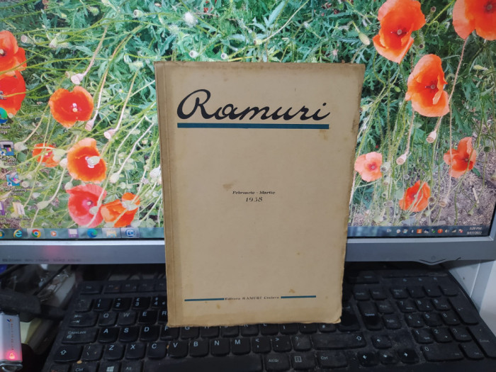 Ramuri, februarie-martie 1938, Păunescu-Ulmu, Iov, Eminescu, Soricu, Craiova 190