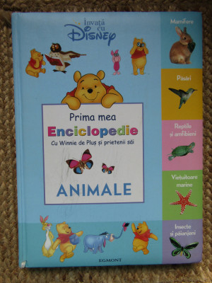 Prima mea enciclopedie cu Winnie Ursuletul si prietenii sai. Animale foto