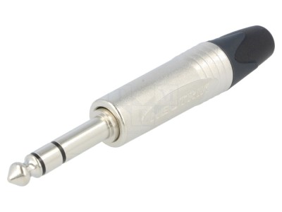 Conector Jack 6,3mm stereo pe cablu foto