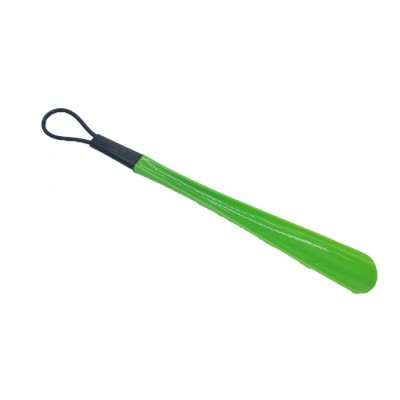 Incaltator pentru orice tip de pantofi adidasi sau incaltaminte, cu agatatoare, 46 cm, verde foto