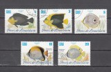 A12 S2 12 - Timbre foarte vechi - Cuba - pesti exotici, Fauna, Stampilat
