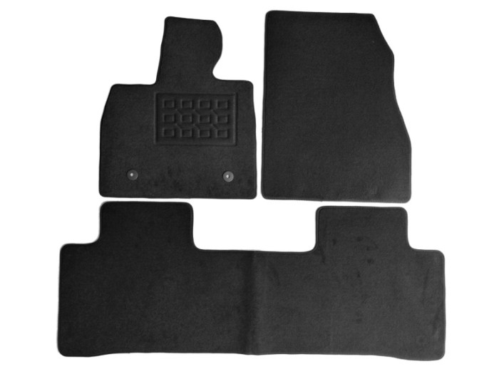 Set covorase auto mocheta Byd Sealion 7 2024-&amp;gt;, Negru, 3 buc. AutoDrive ProParts