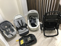 Carucior 3 in 1 peg perego book plus + baza isofix foto