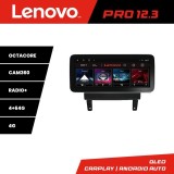 Navigatie Opel Meriva 2010-2017 Lenovo PRO 4+64 12.3 inch qled android 4G DSP gps internet KIT-meriva