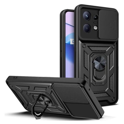 Husa pentru Motorola Edge 50 Pro - Techsuit CamShield Series - Black foto