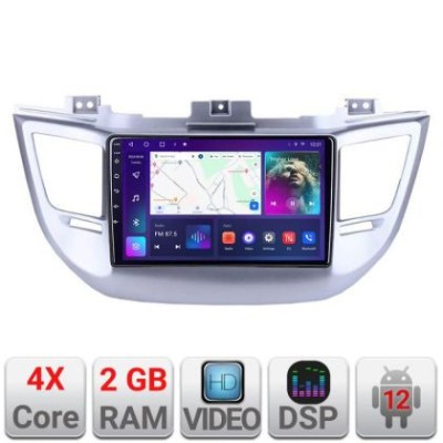Navigatie Hyundai Tucson 2015-2019 android ecran 10&amp;quot; 2+32 GB Android Waze USB Navigatie Internet Youtube Radio CarStore Technology foto