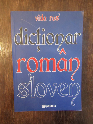 Vida Rus - Dictionar roman-sloven foto