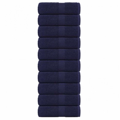 Gossi prosoape de sapun 10 buc albastru marin 360 g/m2 100% bumbac foto