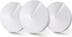 MESH TP-LINK, wireless, router AC1300, pt interior, 1300 Mbps, port LAN, WAN, 2.4 GHz | 5 GHz, antena interna x 4, standard 802.11ac, &amp;quot;Deco M5(3-pack) foto