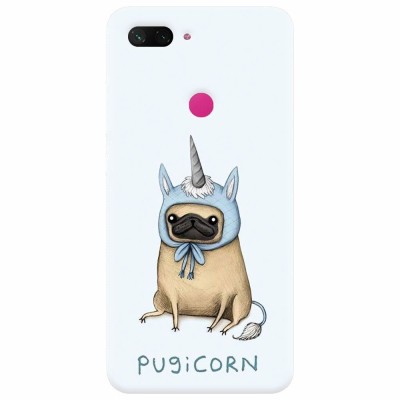 Husa silicon pentru Xiaomi Mi 8 Lite, Pugicorn foto