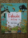 Fabule de Esop, Ilustrații Tony Wolf, Litera Mica, 2024, 47 pagini, Editie Necartonata, Carte Noua