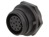 Conector circular soclu mamă 12 pini IP68 50V