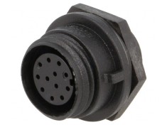 Conector circular soclu mamă 12 pini IP68 50V