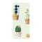 Husa compatibila cu Oppo A15s model Cactus in bloom, Silicon, TPU, Viceversa