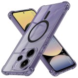 Husa Xiaomi Redmi Note 14 4G (Standard) Asteroid GSM Shockproof Clear Silicone MagSafe, fumuriu