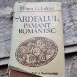 ARDEALUL PAMANT ROMANESC - MILTON G. LEHRER