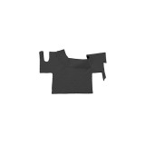 Covor auto imitatie piele dedicat Camion Renault T,podea plata,Cutie automata Negru/Rosu Cod:LUX-833 Automotive TrustedCars, Oem