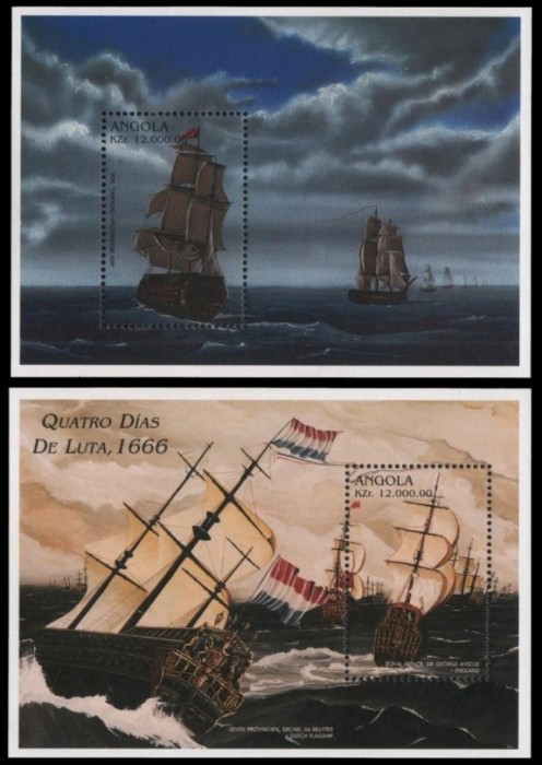 ANGOLA 1996 CORABII VAPOARE