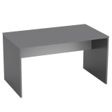 Cumpara ieftin Birou din mdf gri Rioma 140x80x76 cm
