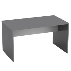 Birou din mdf gri Rioma 140x80x76 cm