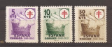 Spania 1949 - Lupta &icirc;mpotriva tuberculozei, serie completa, MNH