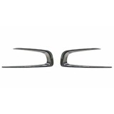 Rama proiectoare ceata Peugeot 2008, 03.2013-, parte montare Suport faruri ceata, set 2buc, stanga+dreapta, 1610144280 cromat, 57L127-9, Aftermarket