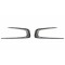 Rama proiectoare ceata Peugeot 2008, 03.2013-, parte montare Suport faruri ceata, set 2buc, stanga+dreapta, 1610144280 cromat, calitate PC, 57L1279J,
