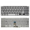 Tastatura Laptop, Asus, ExpertBook P1 P1510C, P1510CDA, P1510CJA, argintie, layout US