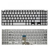 Tastatura Laptop, Asus, VivoBook 15 X509J, X509JA, X509JB, X509JP, X509U, X509UA, X509UB, X509UJ, argintie, layout US