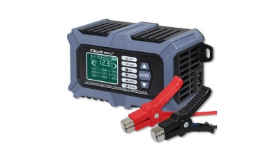 Qoltec &amp;Icirc;ncărcător inteligent bazat pe microprocesor cu tester de baterie și funcție de reparare 12V | 6A | LCD | &amp;Icirc;ncărcător pentru baterii AGM LiFePO4 foto