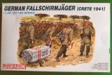 GERMAN FALLSCHIRMJAGER (CRETE 1941) - DRAGON Cod 6070 Scara 1/35 DIORAMA MACHETA FIGURINE ASAMBLARE HOBBY WWII SOLDAȚI GERMANI AMERICANI RUȘI