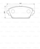 BOSCH 0 986 424 791 set placute frana,frana disc