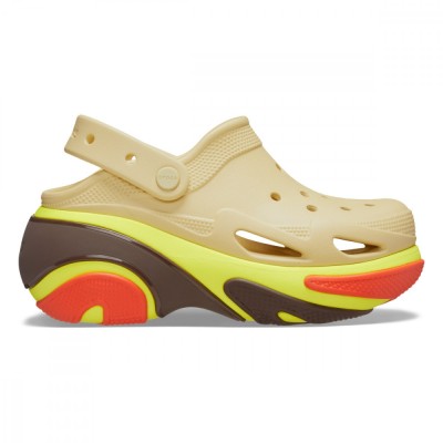 Saboti Crocs Bubble Crush Clog Maro - Sesame foto