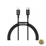 Cablu Date si Incarcare USB-C - Lightning Baseus Superior Series 20W 1m Negru CATLYS-A01