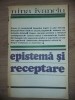 Epistema si receptare- Nina Ivanciu